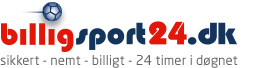 Logo billigsport24.d på shopogstøt.dk