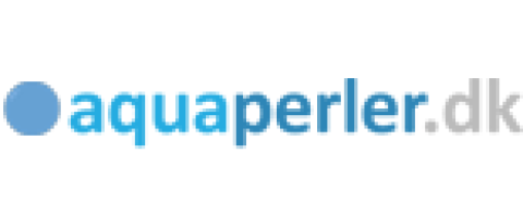 Logo aquaperler.dk på shopogstøt.dk