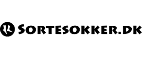 Logo for sortesokker.dk på shopogstøt.dk